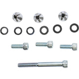 CIRO 2404-0647 10110 Windshield Screw Cap Kits Screw Caps - Windshield - Chrome