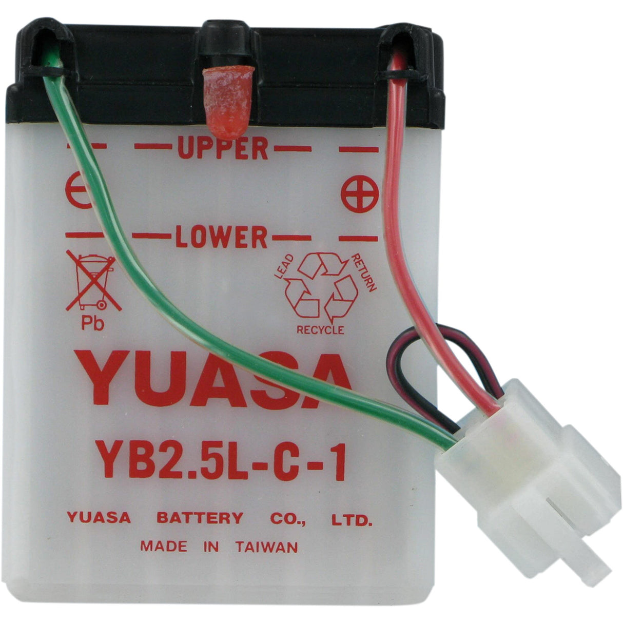 YUASA YB2.5L-C-1 YUAM22LC1 Conventional Battery — 12 V Battery - YB2.5L-C-1