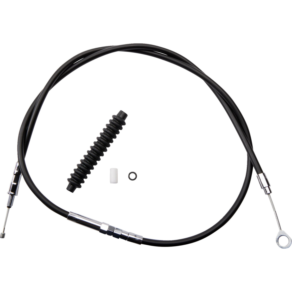 DRAG SPECIALTIES High-Efficiency Black Vinyl Clutch Cable