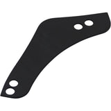 Arlen Ness Replacement Breather Bolt Cover Plate Inverted Method Clear Tear Sidekick Left Black - 600-052 For Harley Motorcycles 2017-2025