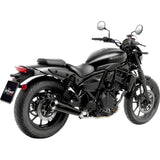 LEOVINCE 1811-4700 15010BU Classic Racer Slip-On Muffler black - eliminator 500