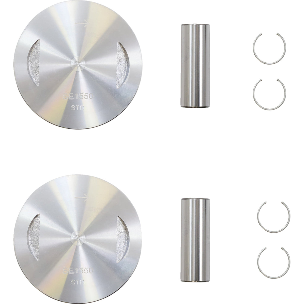 DRAG SPECIALTIES 0911-0080 Replacement Piston Kit Piston Kit - Standard - Twin Cam