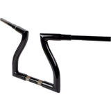 LA CHOPPERS 0601-5972 LA-7327-12B Thresher Handlebar - 12" - Black