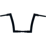 FAT Baggers INC. 1-1/2" EZ Install Flat Top Handlebar 12" Black - 648012-B For Harley Touring 2023-2026
