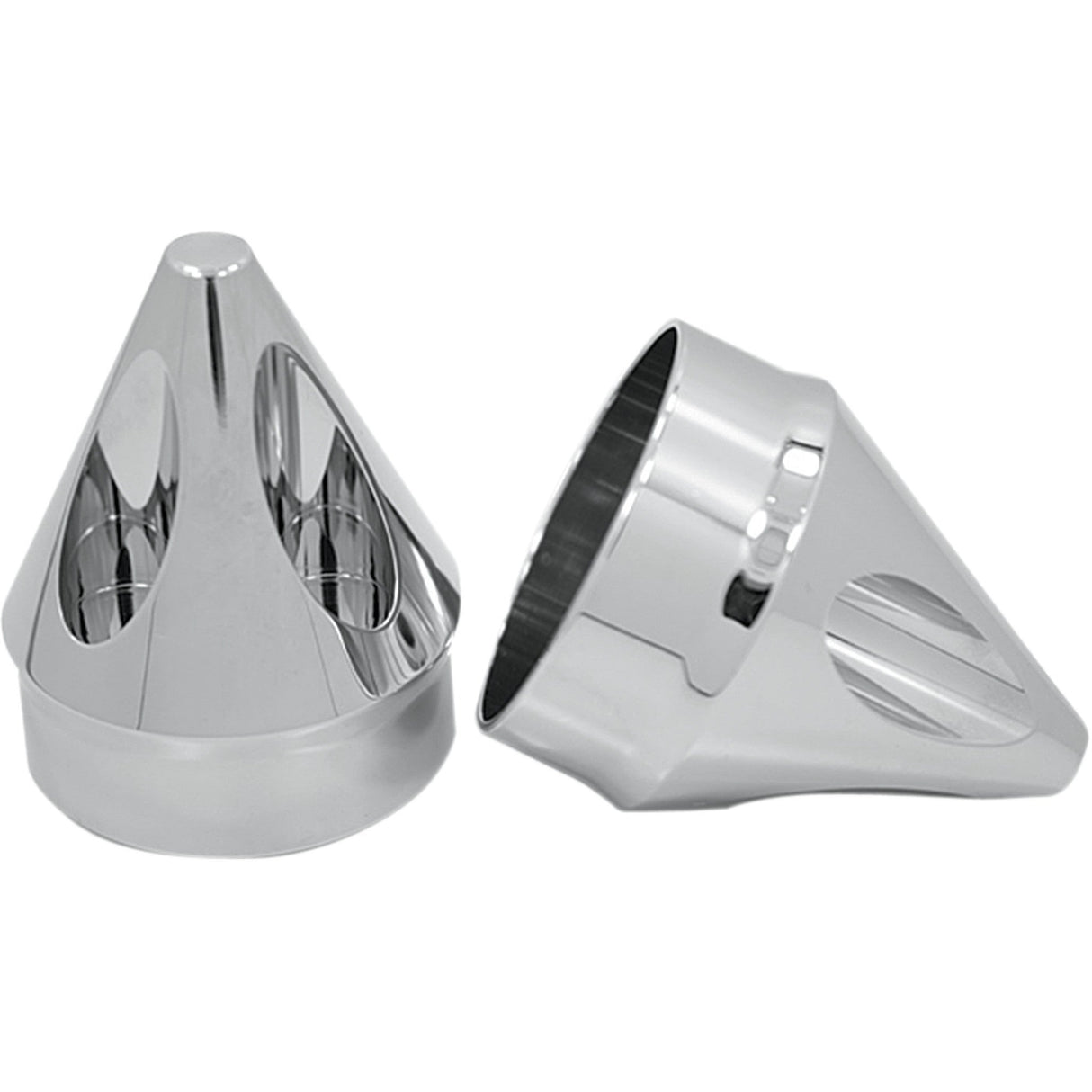 Avon Spike Axle Nut Cover - AXL-SPK-CH-TOUR For Harley Motorcycles 2000-2007