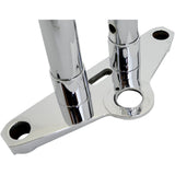 LA CHOPPERS 0602-0554 LA-7413-52 Handlebar Riser Extension Riser Extensions - 1-1/2" x 1-1/2" - Chrome