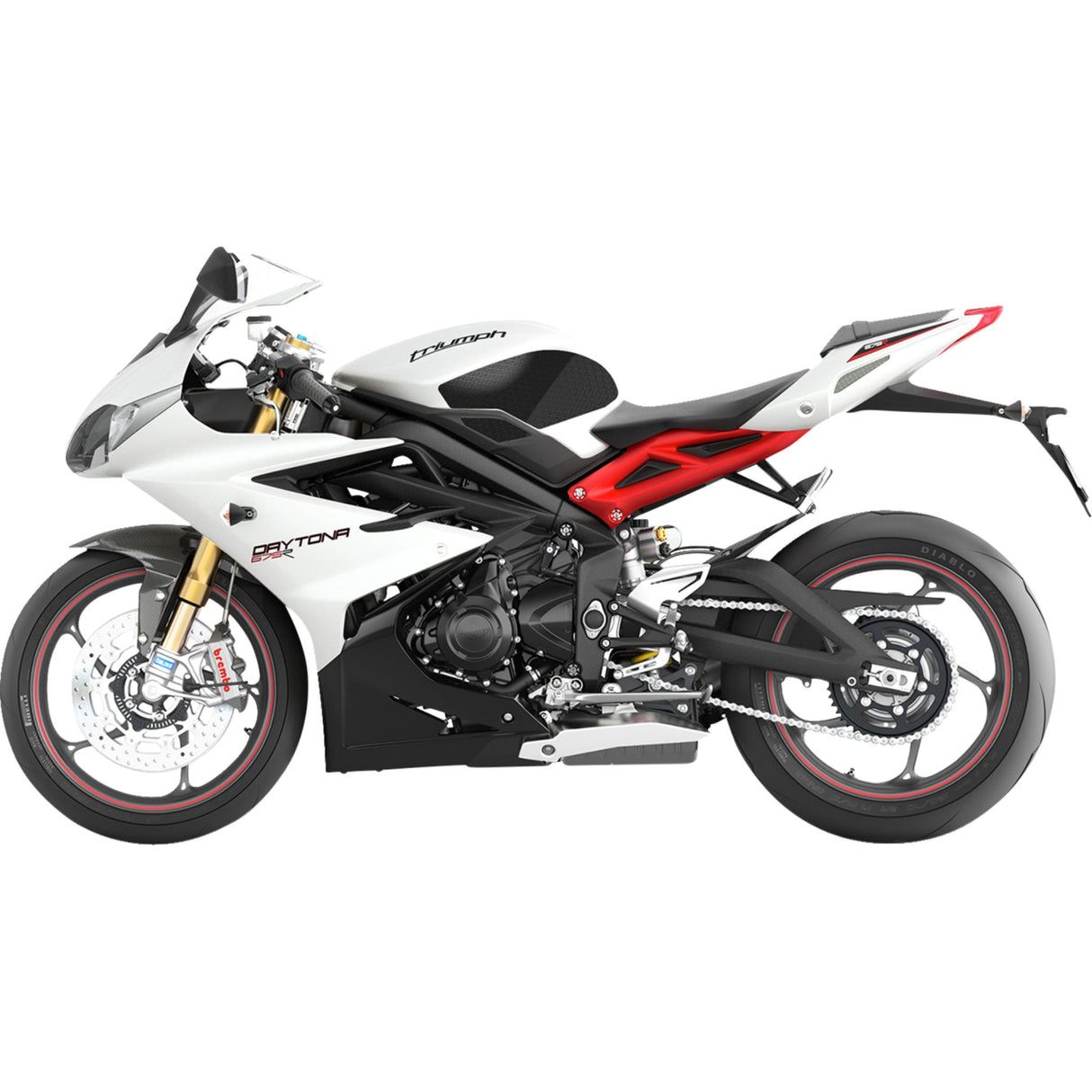 Stompgrip Sticker Kit - 55-14-0078B Triumph Daytona / Street 2013-2025
