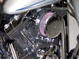 K & N Engineering Harley Davidson Dyna Wide Glide 103 CI Street Metal Intake System-Hammer - RK-3933 For Harley Motorcycles 1999-2017