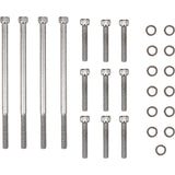 Drag Specialties Primary Cover Bolt Kit Knurled Chrome Touring For Harley Touring 2007-2016