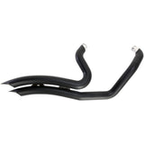 Cobra Short Swept 2-Into-2 Exhaust System - 6233B For Harley Sportster 2013-2022