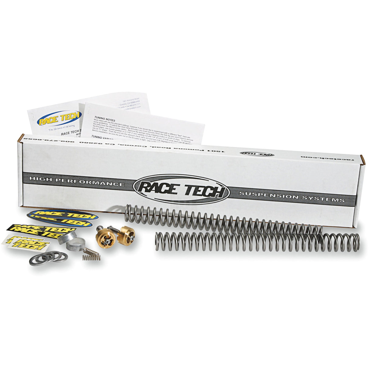 RACE TECH FLEKS3585 FLEK S3585 Complete Front-End Suspension Kit Complete Front End Suspension Kit - 0.85 kg/mm Spring