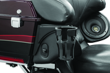Kuryakyn Reflex Drink Holder-Passenger Mount Black - 6489 For Harley Touring 1998-2013