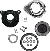 S&S Cycle BT Stealth Air Stinger Kit W Chrome Teardrop - 170-0721A For Harley Motorcycles 2001-2017