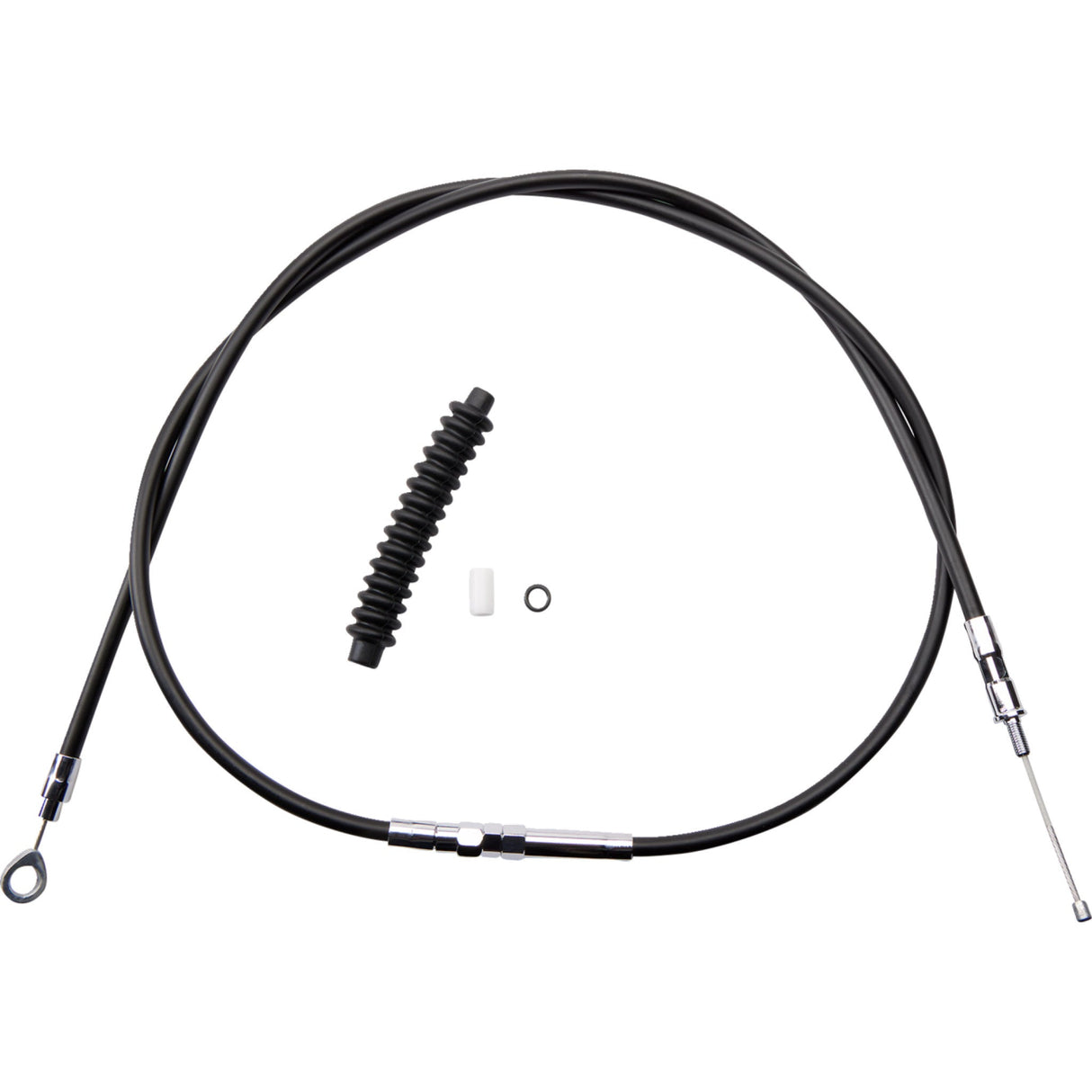 DRAG SPECIALTIES High-Efficiency Black Vinyl Clutch Cable