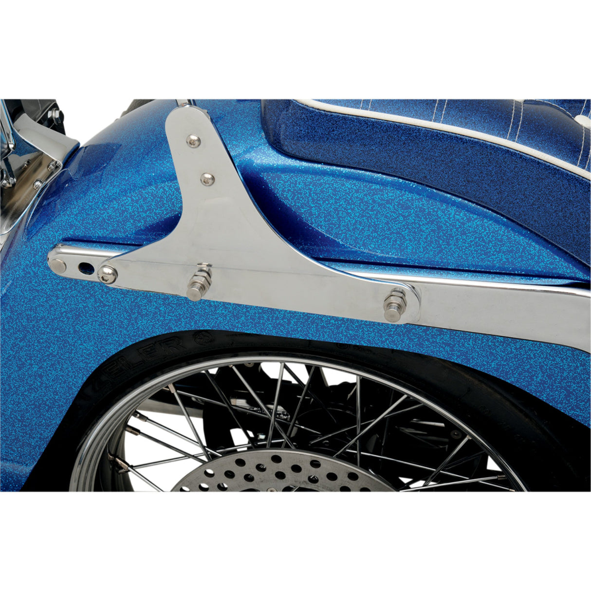 Cycle Visions Barebacks Saddlebag Support - CV-138 For Harley Softail 2003-2017