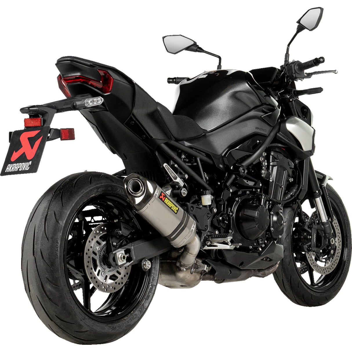Akrapovic Slip-On Line Muffler - S-K9SO11-HZT Kawasaki 900 2025