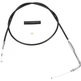 DRAG SPECIALTIES Black Vinyl Cable Idle