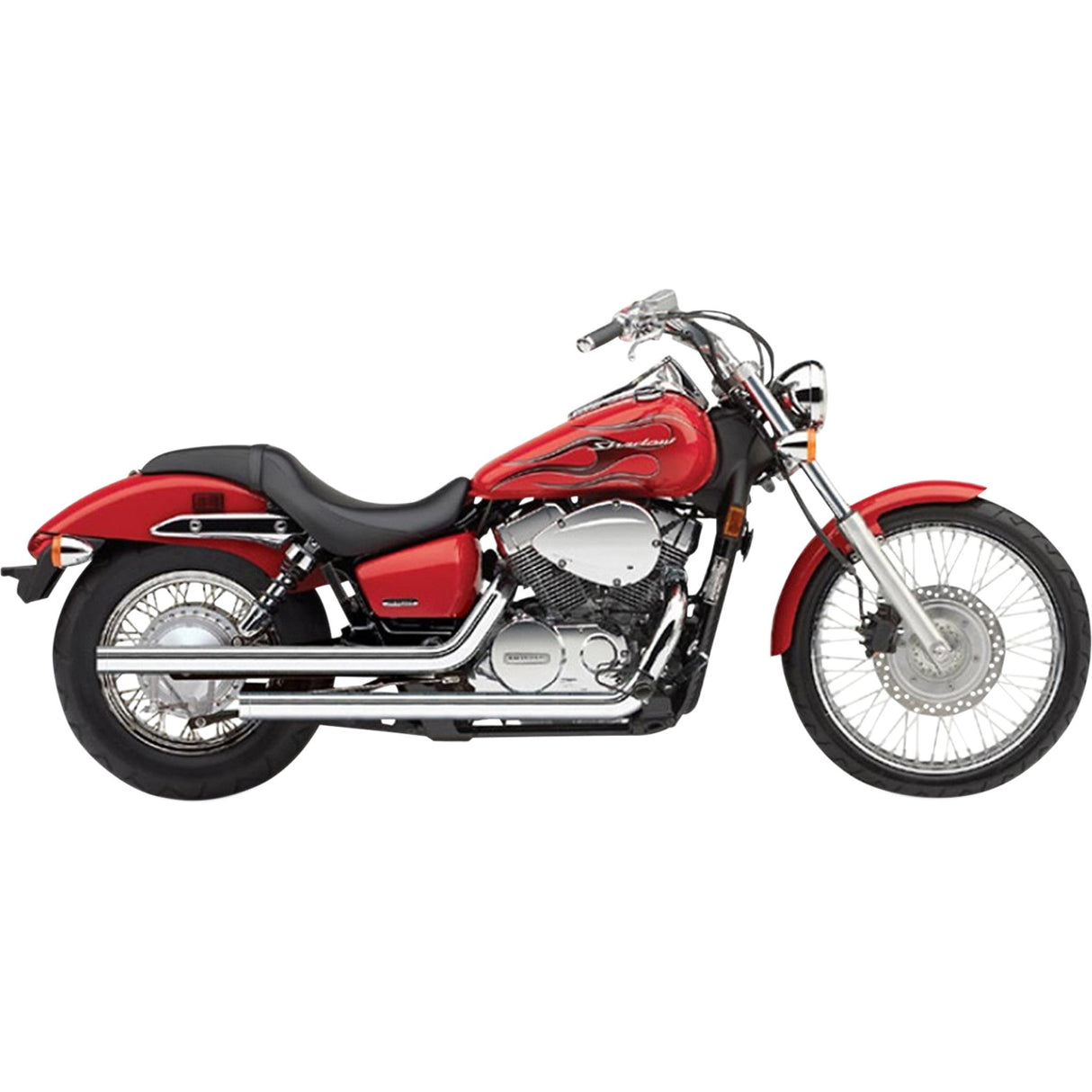 Cobra Dragster 2-Into-2 Exhaust System - 1611T Honda VT750C Shadow Aero / VT750C2 Shadow Spirit / VT750C2B Shadow Phantom 2004-2016