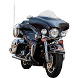 Klock Werks Flare® Windshield 6-1/2" Clear - KWW-01-0701 For Harley Touring 1996-2013