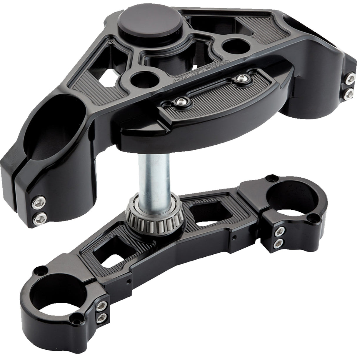 Arlen Ness Method® (+2”) Drop Triple Tree Kits Black + 2" - 130-007 For Harley Road Glide 2015-2024