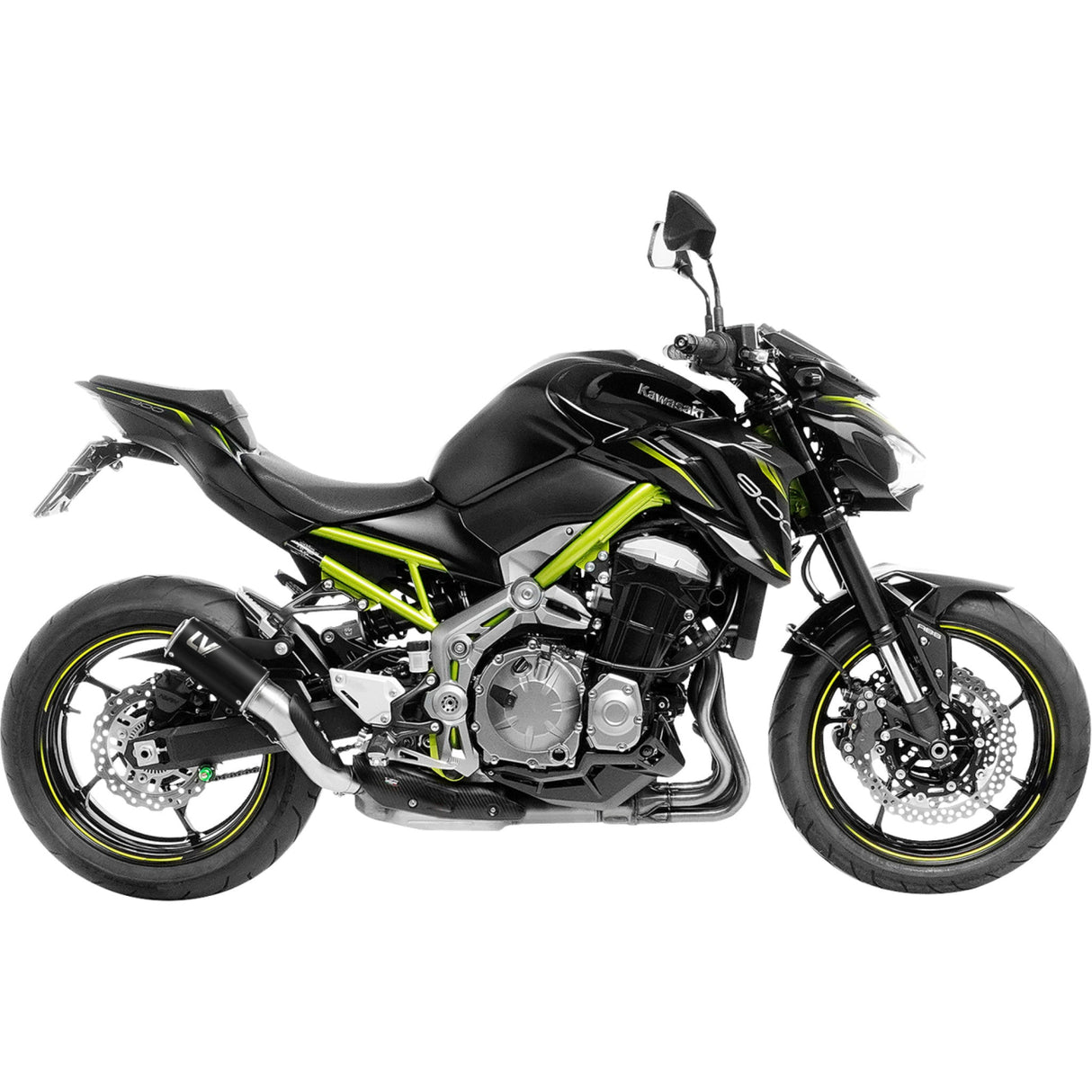 Leovince LV Corsa S Black Edition Muffler - 15402SB Kawasaki 900 2017-2025