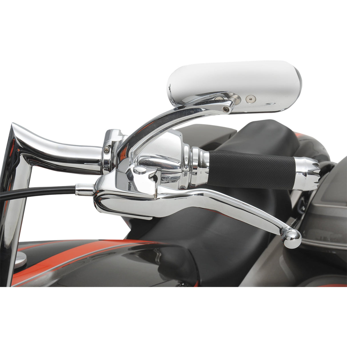Drag Specialties Brake Clutch Lever Assembly Chrome For Harley Touring 2008-2016