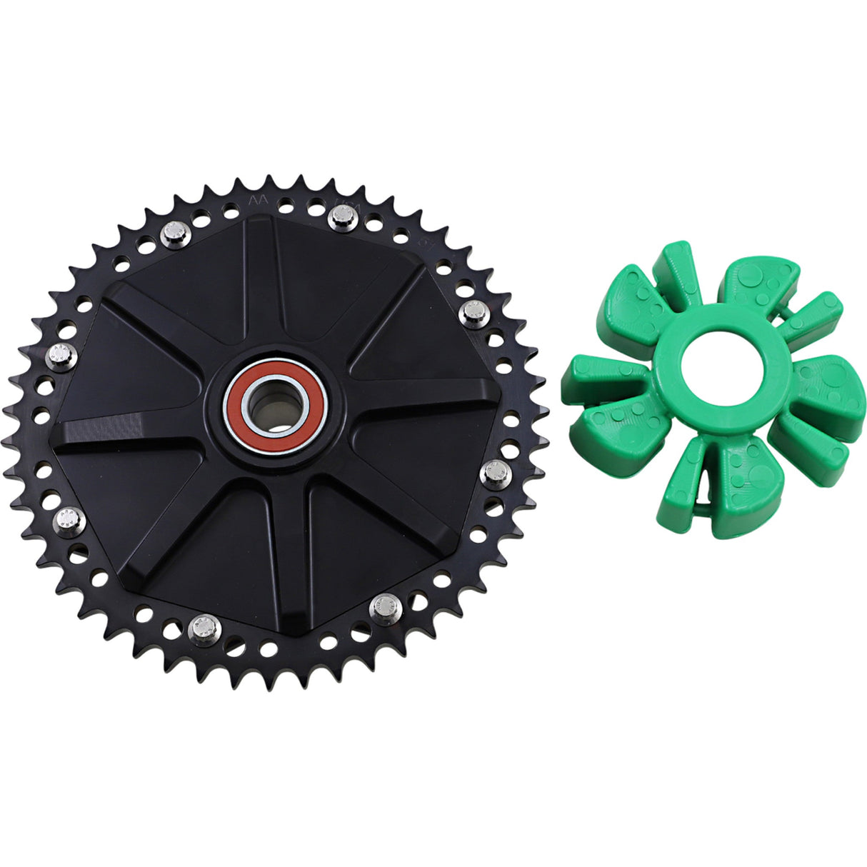Alloy ART Cush Drive Chain Sprocket Black 51 Tooth - G2CC51-11 For Harley Touring 2009-2021