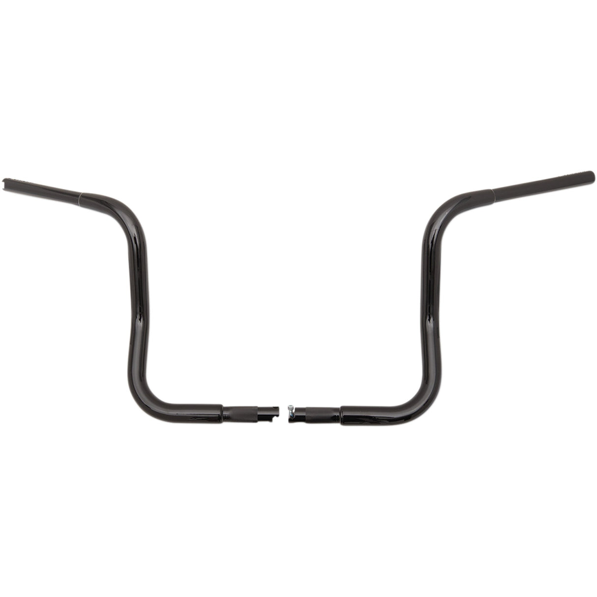 FAT Baggers INC. 1-1/4" EZ Install Round Top Handlebar 14" Black - 903014-B For Harley Touring 1986-2022