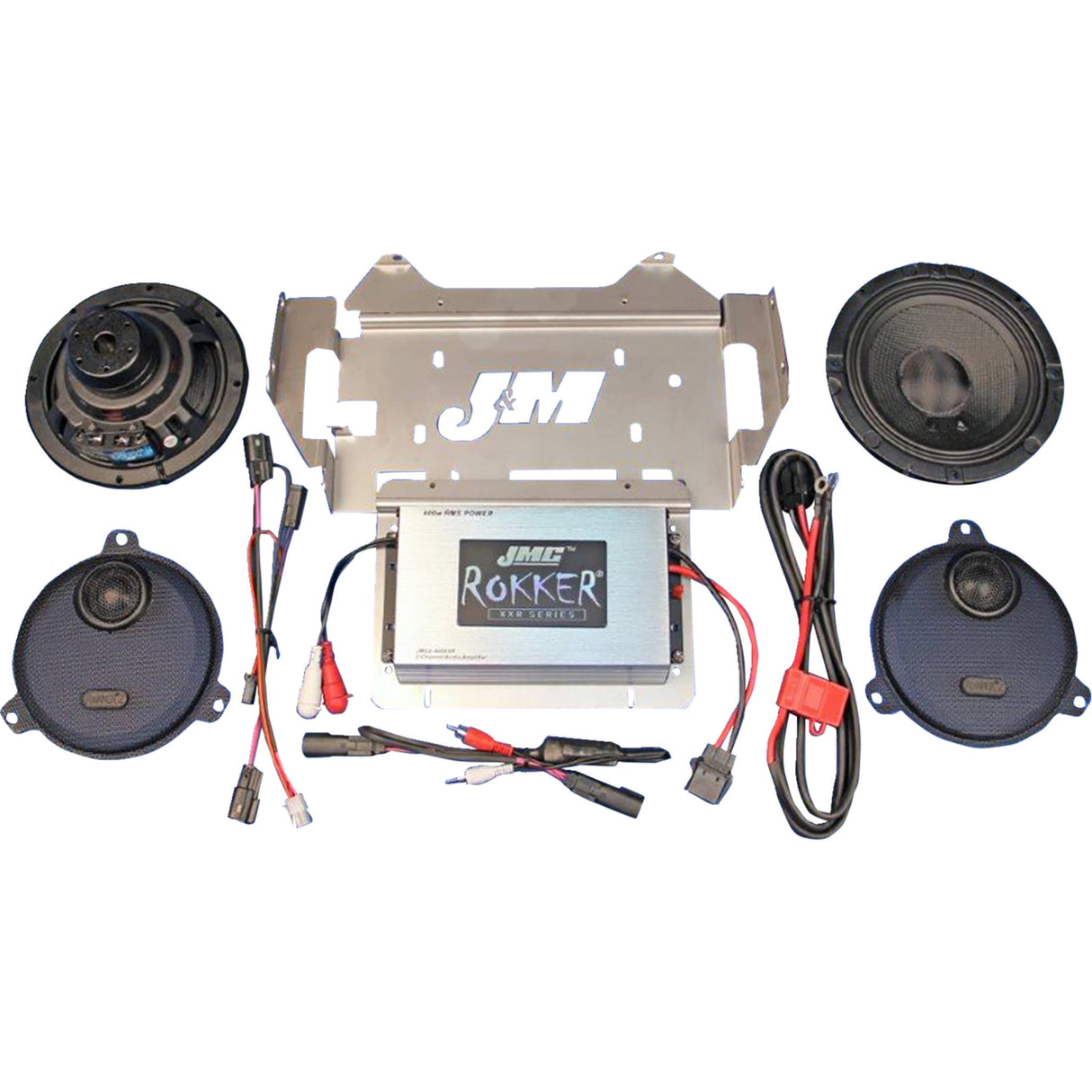 J & M Speaker And Amplifier Kit - RKT6-400HC14 For Harley Touring 2014-2023