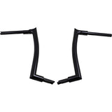 FAT Baggers INC. 1-1/2" EZ Install Pointed Top Handlebar 16" Black - 807016-B For Harley Touring 2008-2016