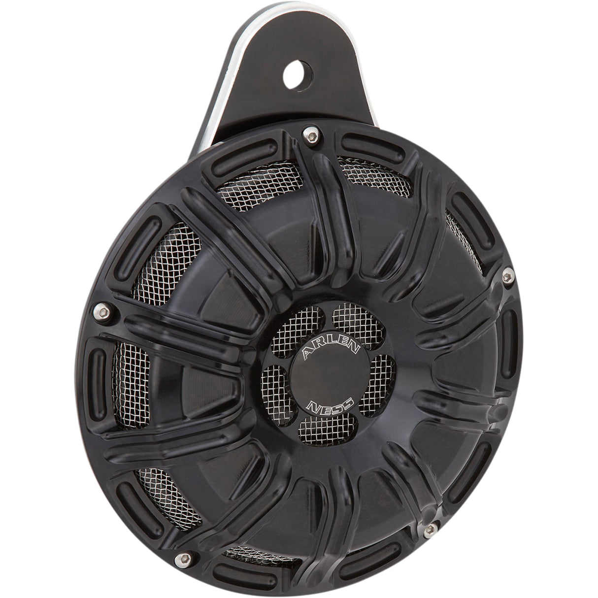 ARLEN NESS 2107-0308 70-266 10-Gauge Billet Horn - 110dB - Black