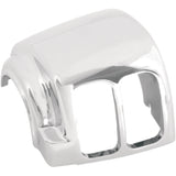 DRAG SPECIALTIES Handlebar Switch Housing Kit - Upper Smooth Chrome