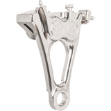 PERFORMANCE MACHINE (PM) 1701-0748 1256-0084-CH 4-Piston Differential-Bore Rear Caliper - Chrome