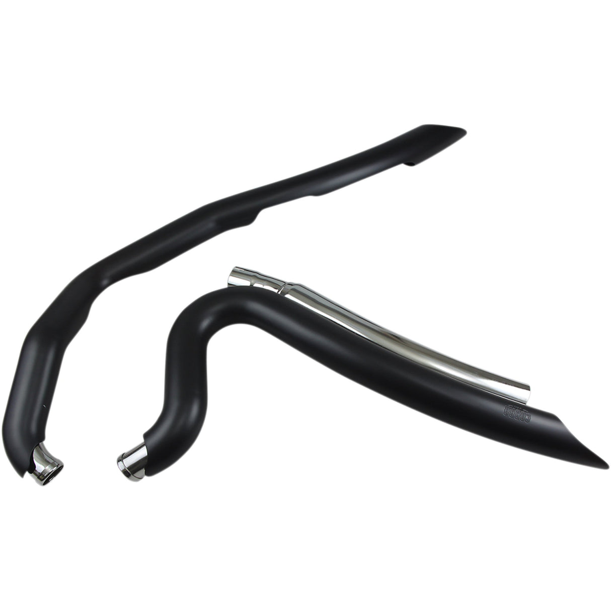 Cobra Speedster Swept 2-Into-2 Exhaust System - 6231B For Harley Touring 2017-2022