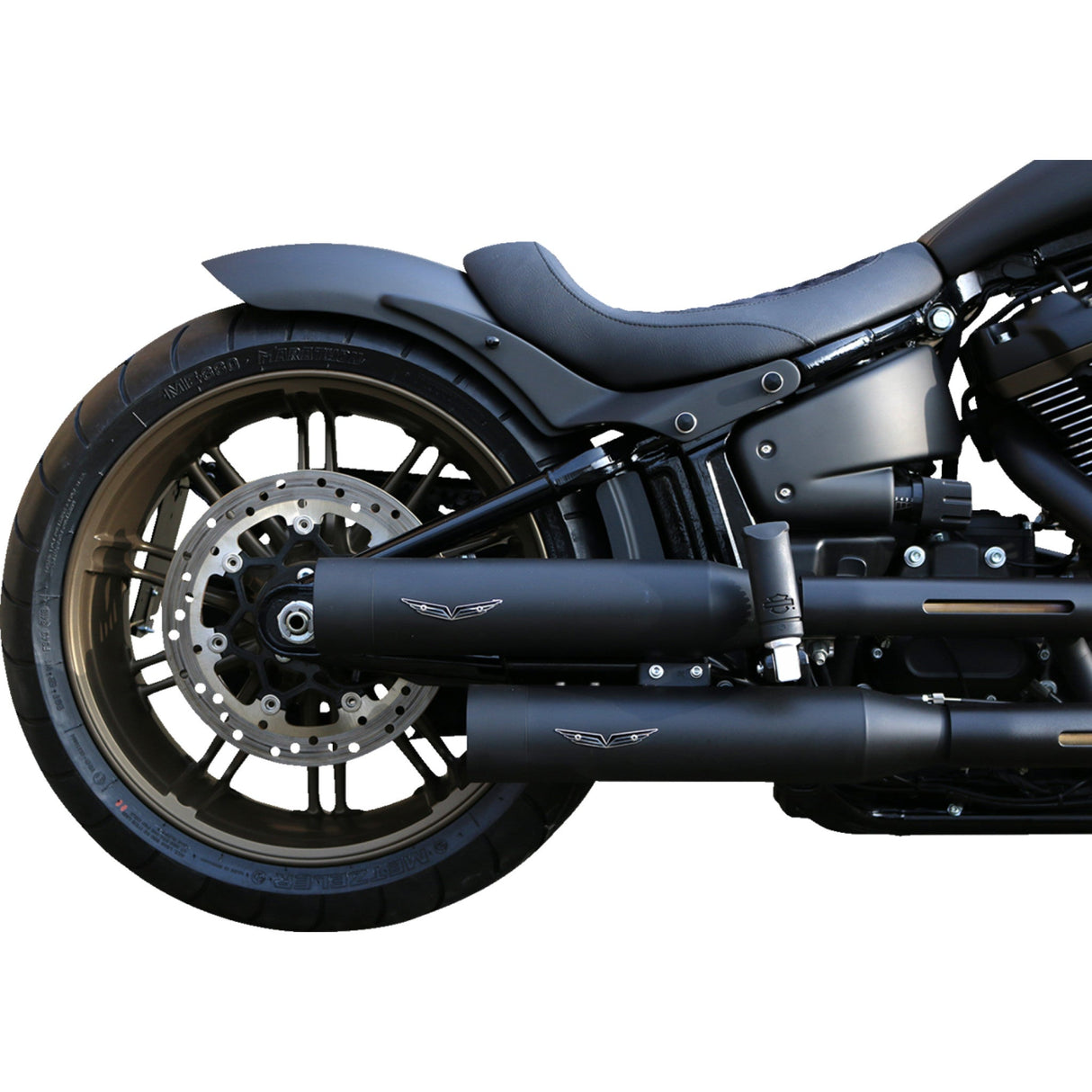 Kodlin USA Wide Rear Fender Rear Raw Flfb Fxbr - K59437 For Harley Softail 2018-2024