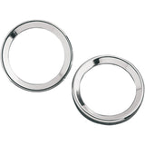 DRAG SPECIALTIES 2202-0060 Instrument Gauge Bezel chrome - 3.62" diameter