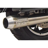 Bassani Xhaust 2-Into-1 50th Anniversary Road Rage III Exhaust System Stainless Steel M8 - 1F50SS For Harley Touring 2017-2026