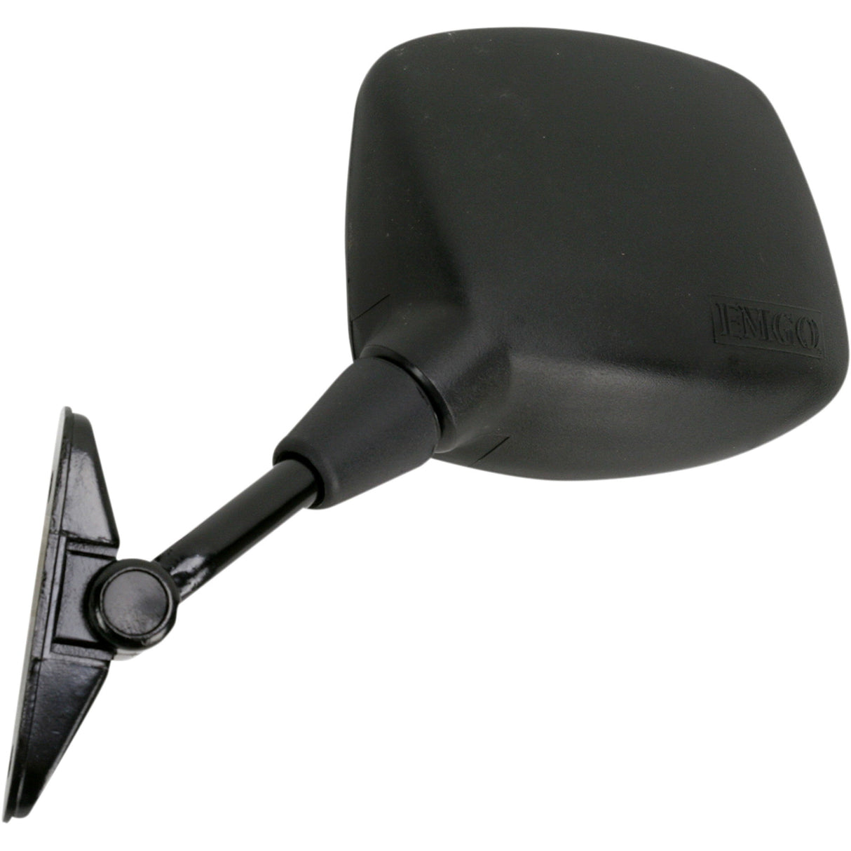 EMGO 2029681 20-29681 OEM-Style Replacement Mirror Mirror - Side View - Rectangle - Black - Left
