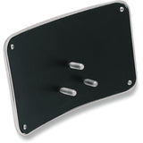 DRAG SPECIALTIES 7807-0114 Small Radius Three-Bolt Style License Plate Mount Assembly License Plate Mount - 3 Hole - Chrome