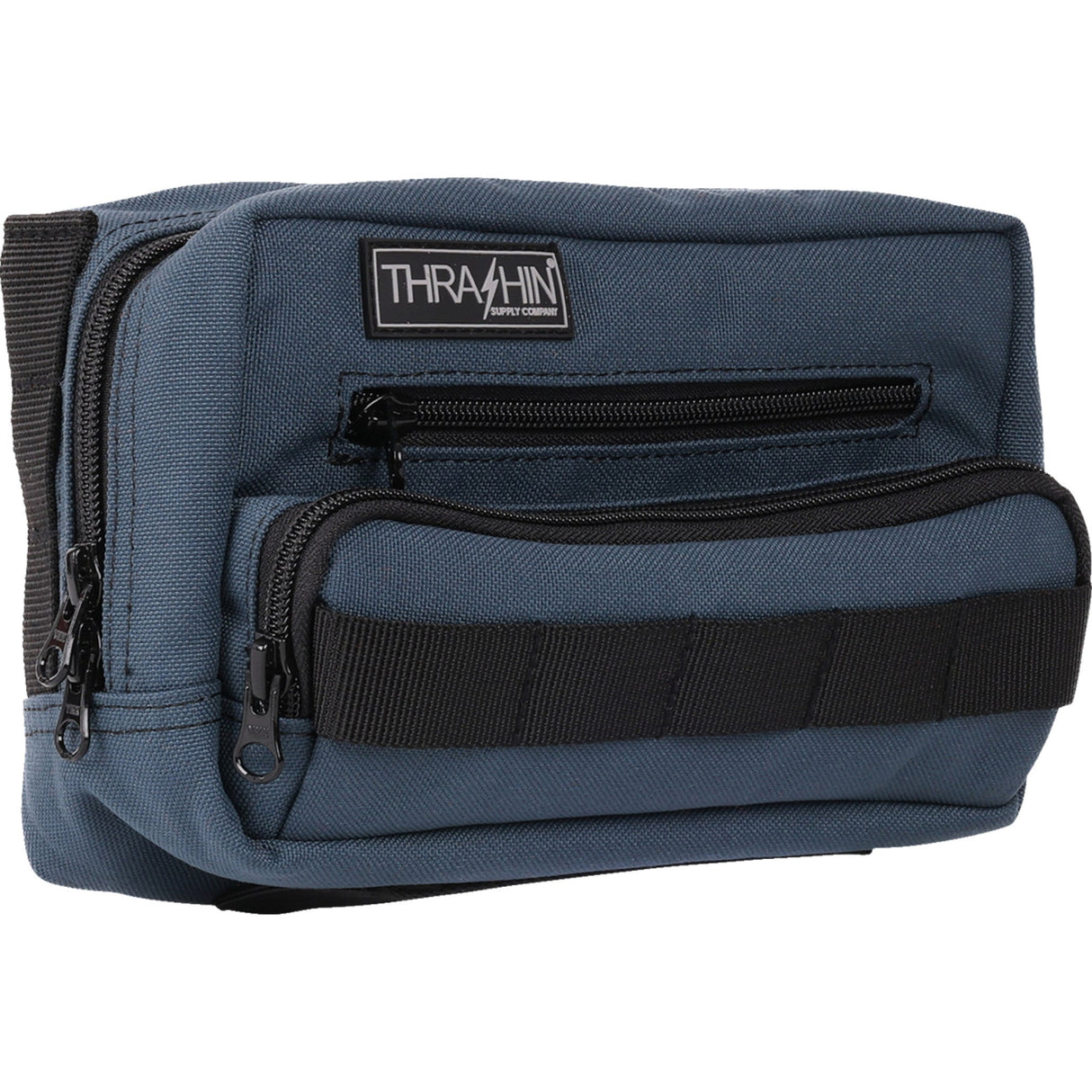 THRASHIN SUPPLY CO. 3510-0205 THB-0026 Handlebar Bag Plus - Blue