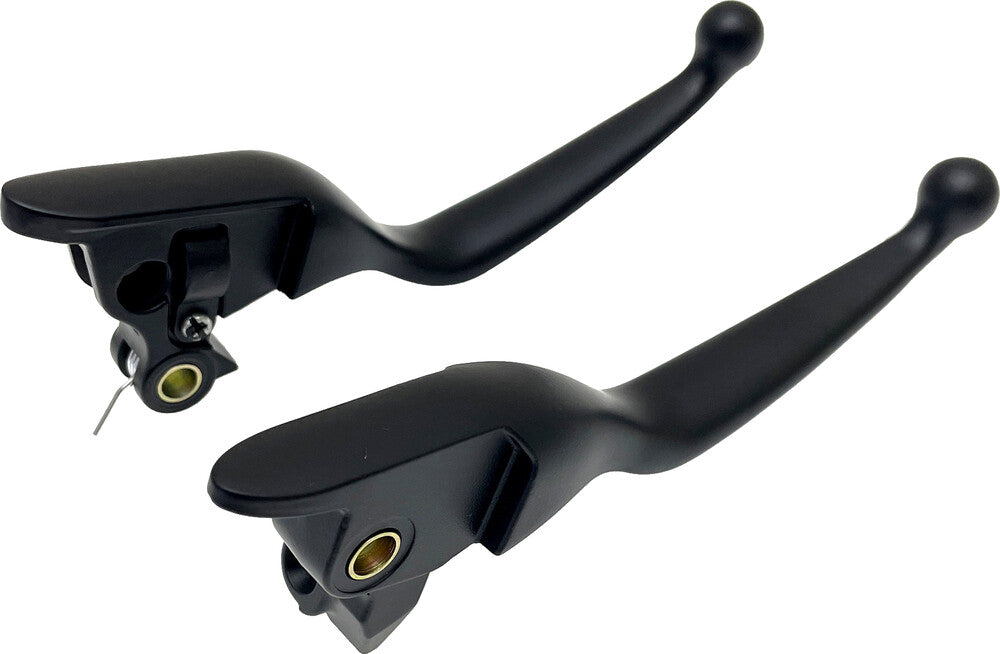 Harddrive 053843 LSR Lever SET Black FLT ` CBL Clutch For Harley Motorcycles 2021-2023