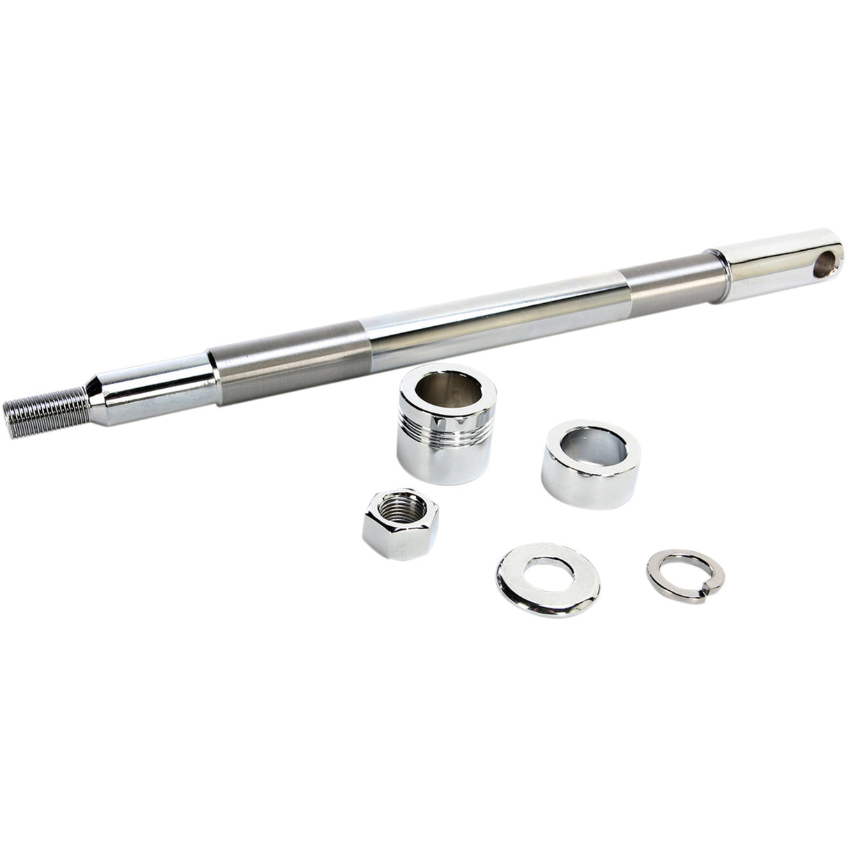 Drag Specialties Front Axle Kit Front Chrome For Harley Softail / 15th Anniversary / Screamin' 2000-2006