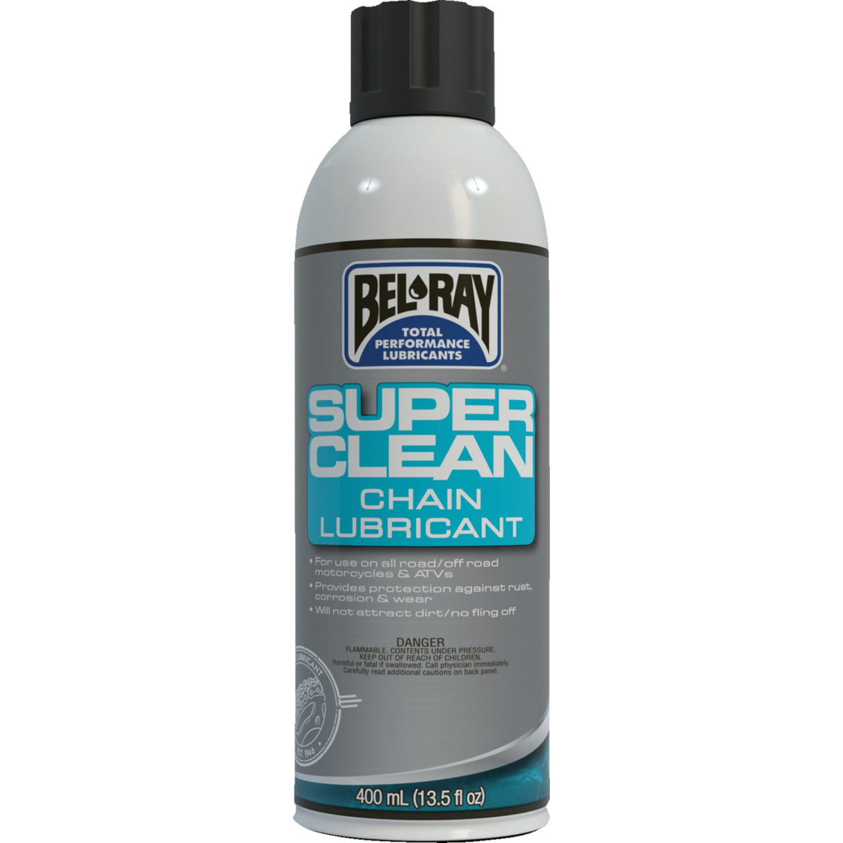 BEL-RAY 3605-0028 99470-A400W Super Clean Chain Lube 400ml - aerosol