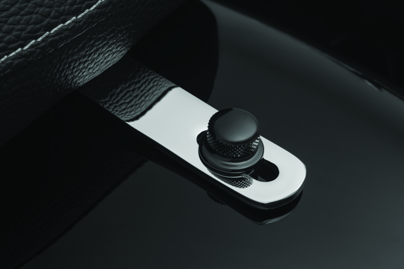 Kuryakyn Quick Release Seat Screw Gloss Black - 5211 For Indian 2014-2021