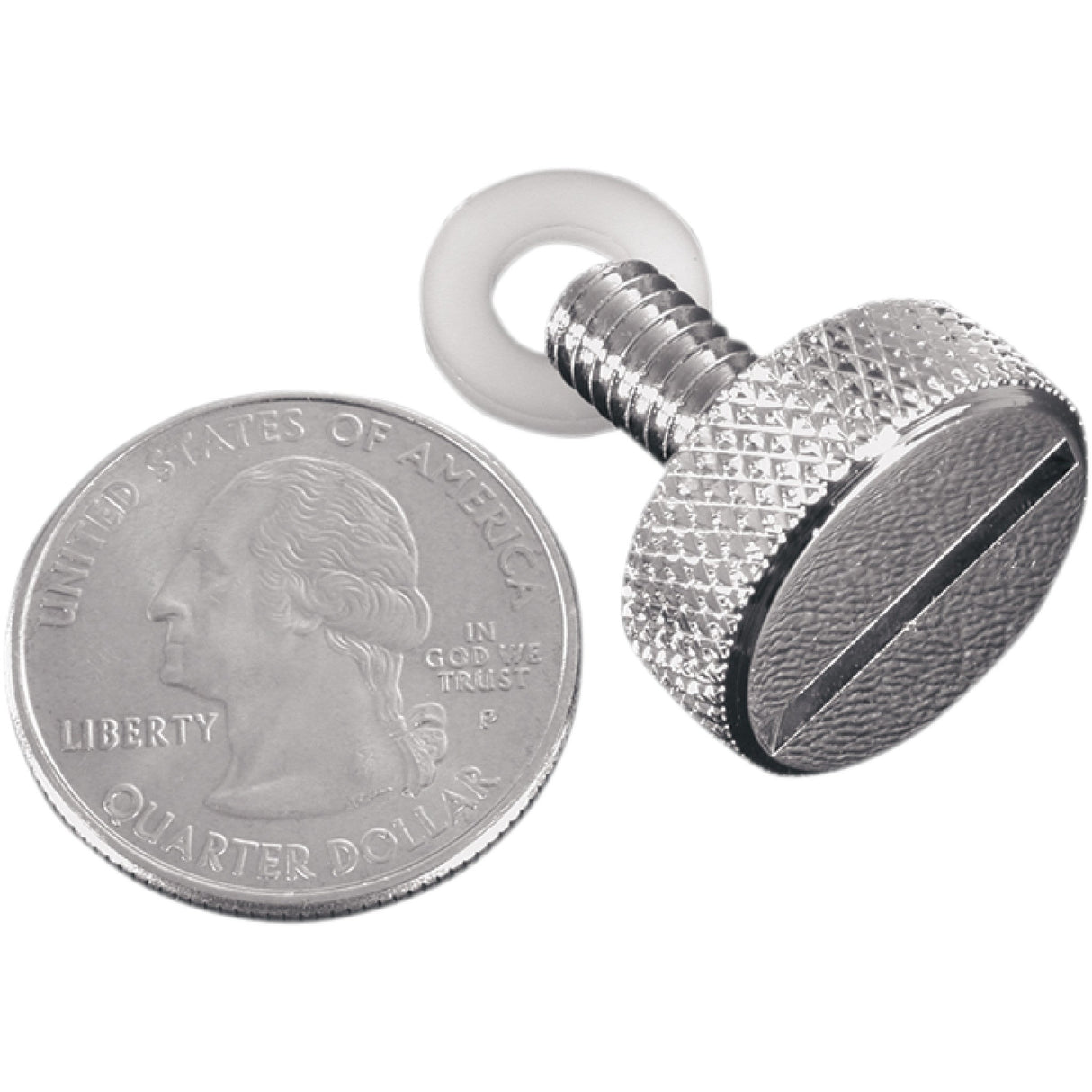 MUSTANG 0820-0024 78044 Quarter Turn™ Seat Thumb Screw Kit 1-1/4"-28 Thumbscrew
