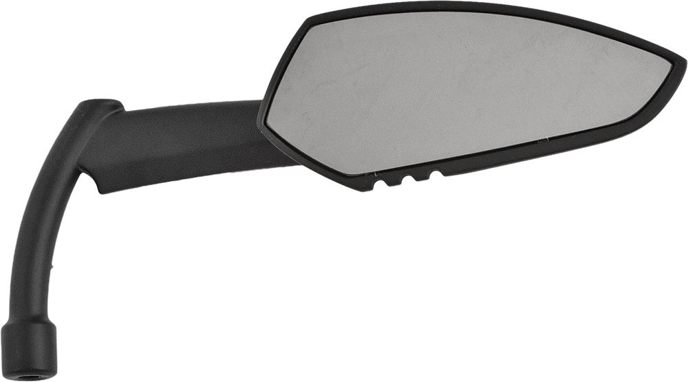 Harddrive Mirror Apache With Knife Stem Matte Black Right - 18-504R For Harley Motorcycles 1970-2018