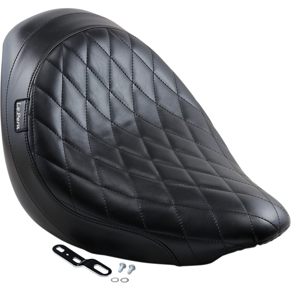 LePera Sanora Sport Solo Seat Diamond FL FX - LK-010SPDM For Harley Softail 2006-2017