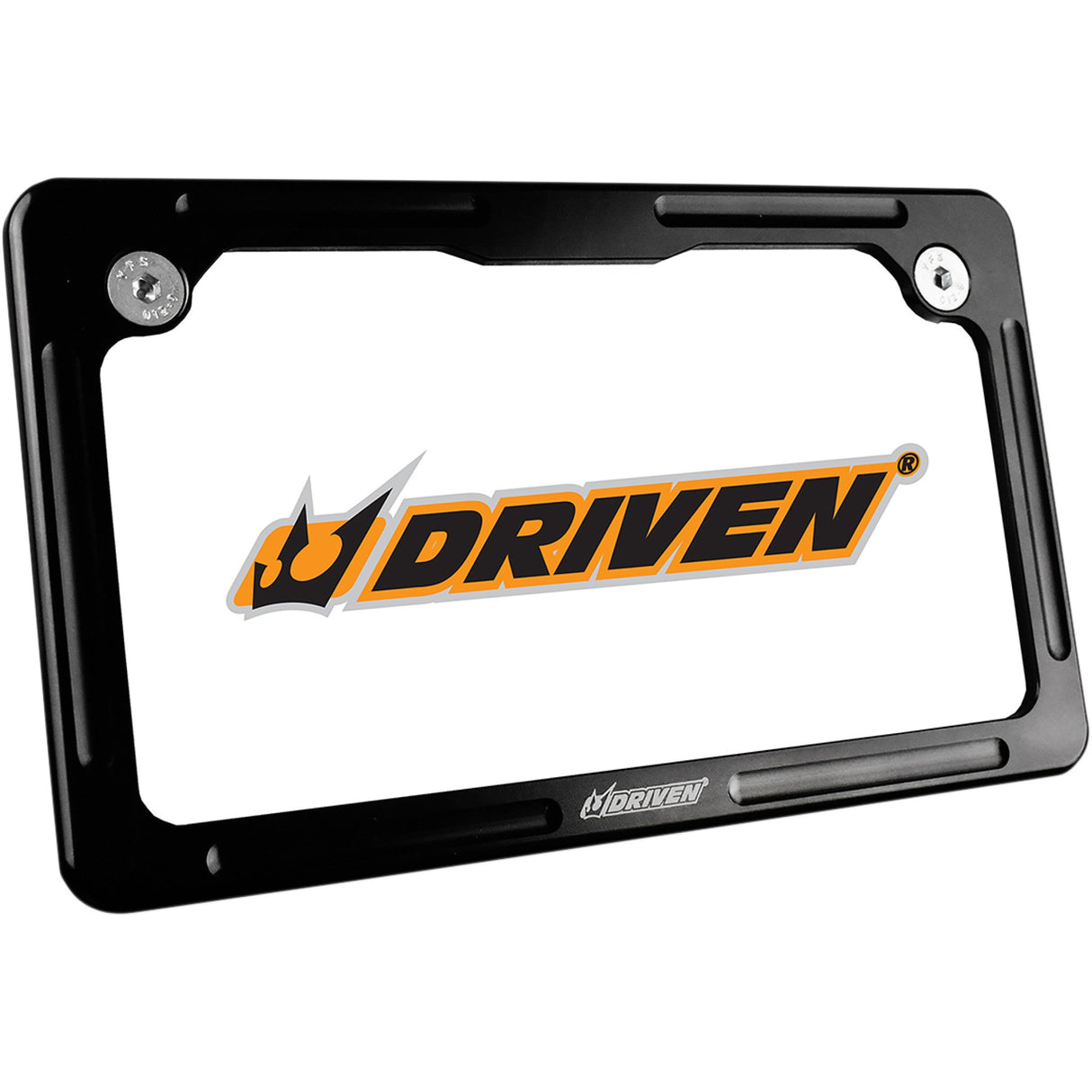 DRIVEN RACING 2030-1236 DFLP-01 License Plate Frame black