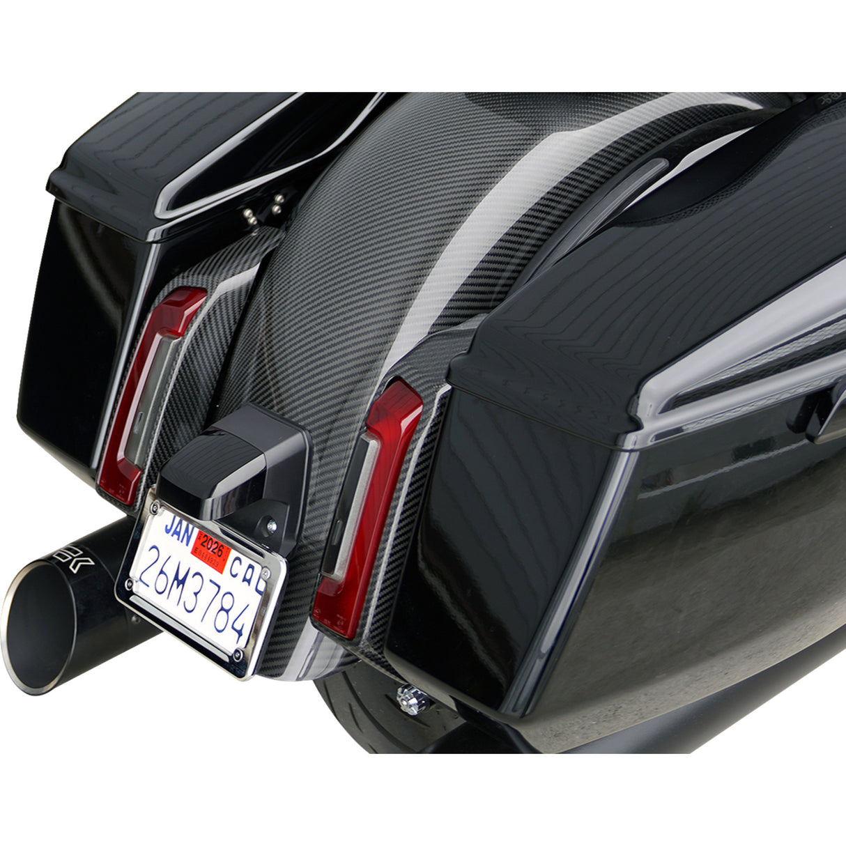 Arlen Ness Light Pods Carbon Fiber Rear 24+FLT - 220-000 For Harley Touring 2023-2026