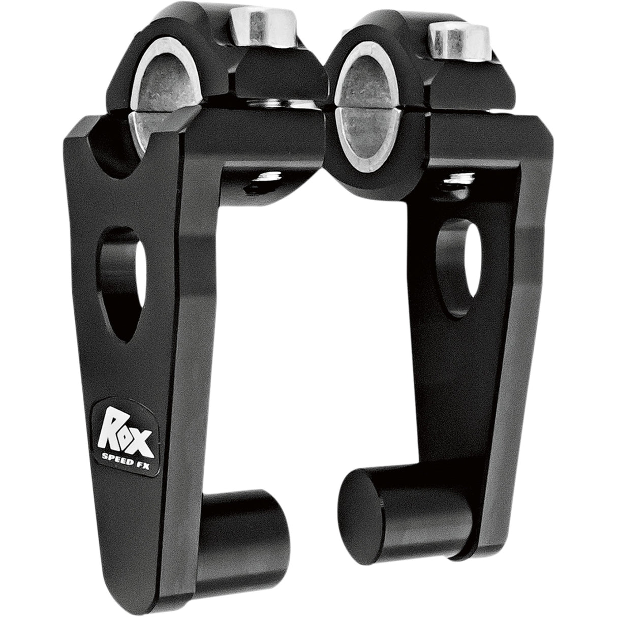 ROX SPEED FX 0602-0441 1R-P3SEK Elite Pivoting Handlebar Risers for 7/8" and 1-1/8" Handlebars Risers - Pivot - Elite - 3-1/2" - Black
